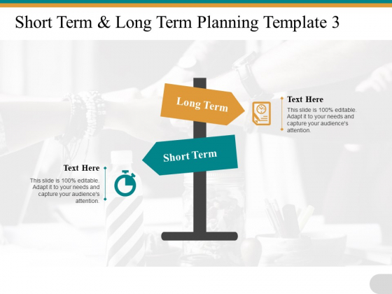 Short Term Long Term Planning Oppsition Ppt PowerPoint Presentation Slides Backgrounds