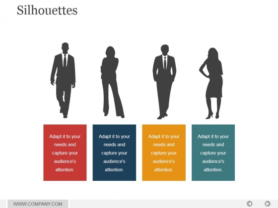 Silhouettes Ppt PowerPoint Presentation Outline