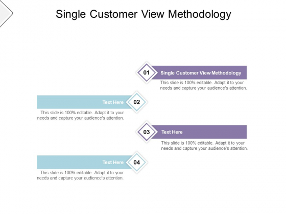 Single Customer View Methodology Ppt PowerPoint Presentation Summary Example Cpb Pdf Single Customer View Methodology Ppt PowerPoint Presentation Summary Example Cpb Pdf