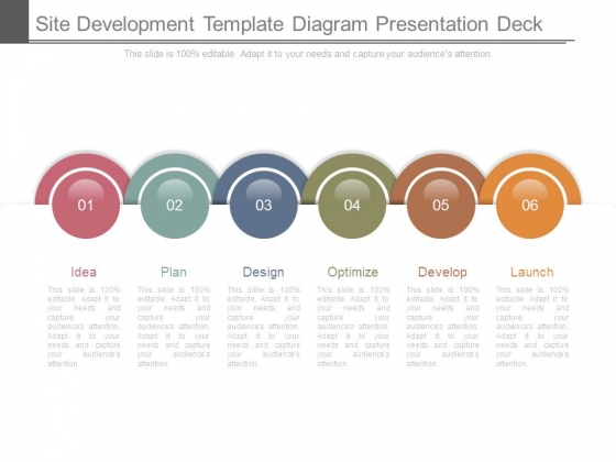Site Development Template Diagram Presentation Deck Site Development Template Diagram Presentation Deck