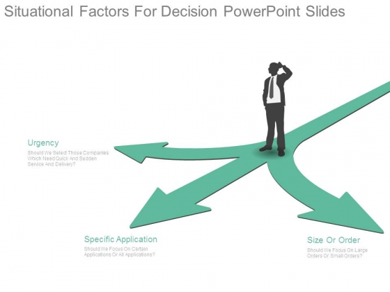 Situational Factors For Decision Powerpoint Slides Situational Factors For Decision Powerpoint Slides