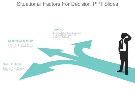 Situational Factors For Decision Ppt Slides