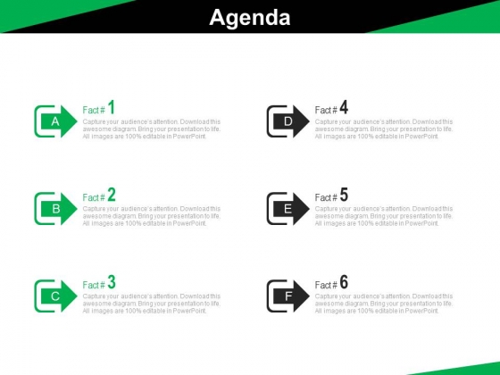 Six Arrow Steps For An Agenda Powerpoint Slides Six Arrow Steps For An Agenda Powerpoint Slides