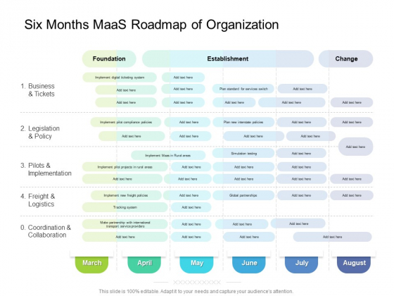 Six Months Maas Roadmap Of Organization Structure Six Months Maas Roadmap Of Organization Structure