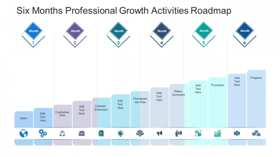 Six_Months_Professional_Growth_Activities_Roadmap_Download_Slide_1