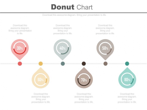 Six Pointers Percentage Timeline Diagram Powerpoint Slides Six Pointers Percentage Timeline Diagram Powerpoint Slides