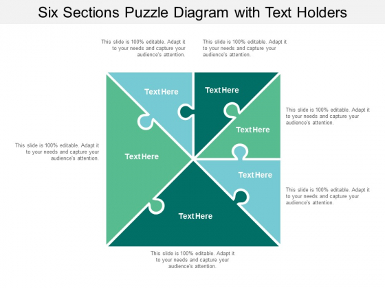 six sections puzzle diagram with text holders ppt powerpoint presentation layouts layout ideas six sections puzzle diagram with text holders ppt powerpoint presentation layouts layout ideas