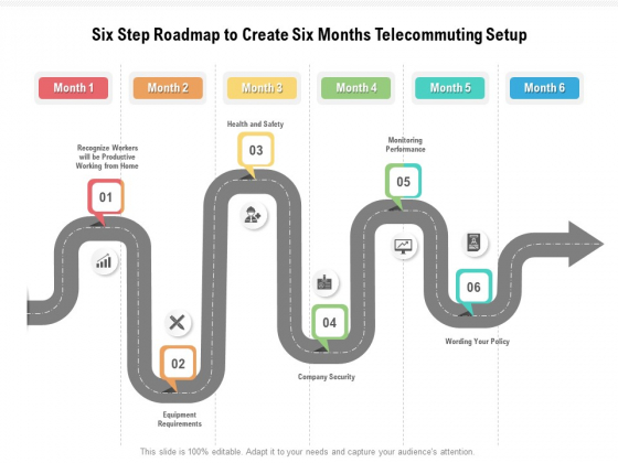 Six Step Roadmap To Create Six Months Telecommuting Setup Microsoft Six Step Roadmap To Create Six Months Telecommuting Setup Microsoft