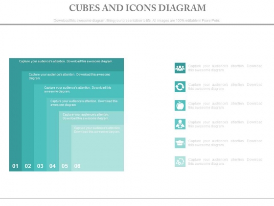 Six Steps Cube Infographic Diagram Powerpoint Slides Six Steps Cube Infographic Diagram Powerpoint Slides