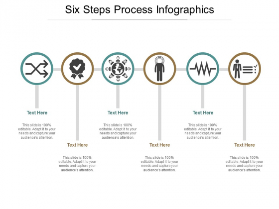 Six Steps Process Infographics Ppt Powerpoint Presentation Gallery Graphics