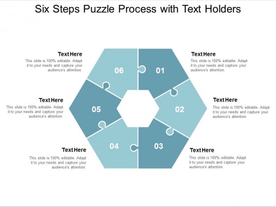 six steps puzzle process with text holders ppt powerpoint presentation gallery picture six steps puzzle process with text holders ppt powerpoint presentation gallery picture