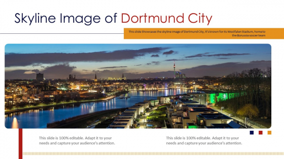 Skyline Image Of Dortmund City PowerPoint Presentation PPT Template PDF Skyline Image Of Dortmund City PowerPoint Presentation PPT Template PDF