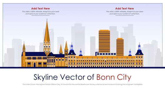 Skyline Vector Of Bonn City PowerPoint Presentation PPT Template PDF Skyline Vector Of Bonn City PowerPoint Presentation PPT Template PDF
