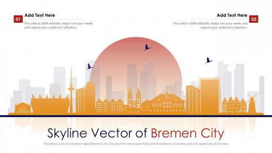 Skyline Vector Of Bremen City PowerPoint Presentation PPT Template PDF Skyline Vector Of Bremen City PowerPoint Presentation PPT Template PDF