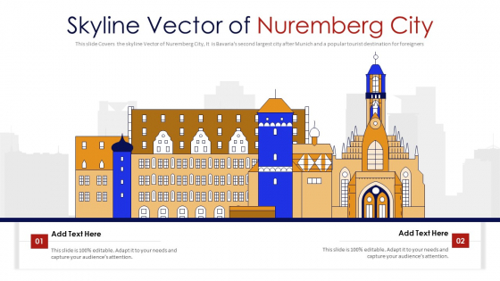 Skyline Vector Of Nuremberg City PowerPoint Presentation PPT Template PDF Skyline Vector Of Nuremberg City PowerPoint Presentation PPT Template PDF