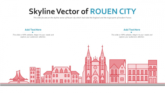Skyline Vector Of Rouen City PowerPoint Presentation Ppt Template PDF Skyline Vector Of Rouen City PowerPoint Presentation Ppt Template PDF