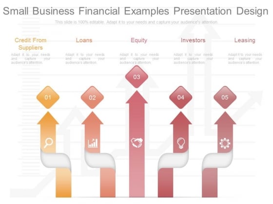 Small Business Financial Examples Presentation Design Small Business Financial Examples Presentation Design