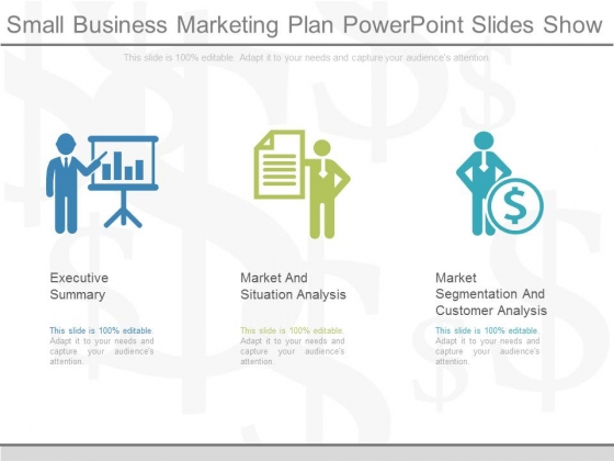 Small Business Marketing Plan Powerpoint Slides Show Small Business Marketing Plan Powerpoint Slides Show