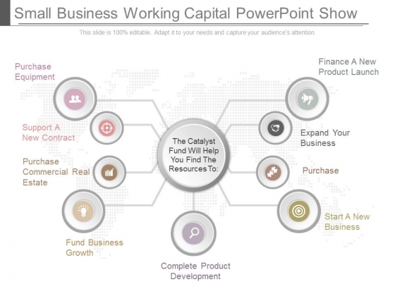 Small Business Working Capital Powerpoint Show Small Business Working Capital Powerpoint Show
