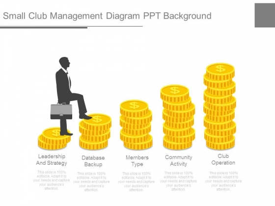 Small Club Management Diagram Ppt Background Small Club Management Diagram Ppt Background