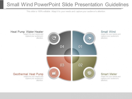Small Wind Powerpoint Slide Presentation Guidelines
