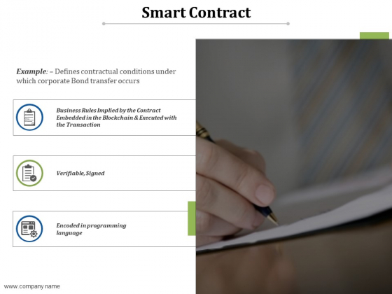 Smart Contract Ppt PowerPoint Presentation Inspiration Elements 