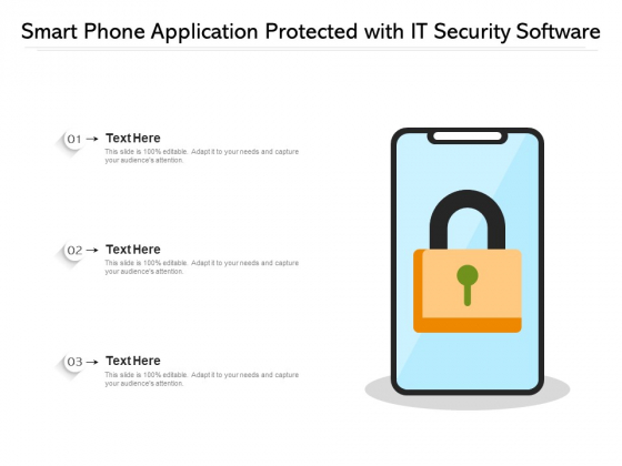 Smart Phone Application Protected With IT Security Software Ppt PowerPoint Presentation File Graphic Images PDF Smart Phone Application Protected With IT Security Software Ppt PowerPoint Presentation File Graphic Images PDF