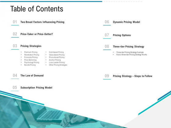 Smart Software Pricing Strategies Table Of Contents Ppt Slides Introduction PDF Smart Software Pricing Strategies Table Of Contents Ppt Slides Introduction PDF