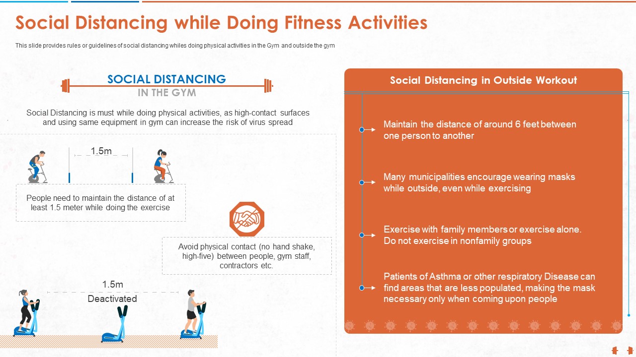 Social Distancing While Doing Fitness