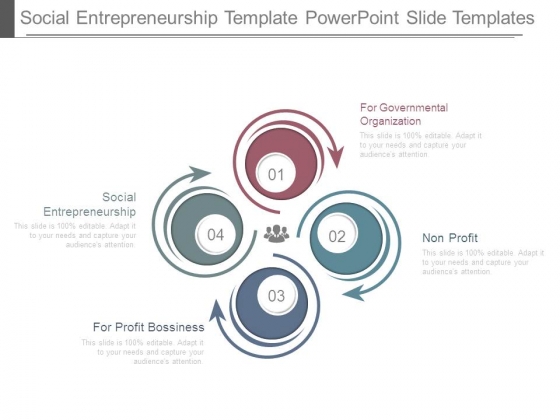 Social Entrepreneurship Template Powerpoint Slide Templates