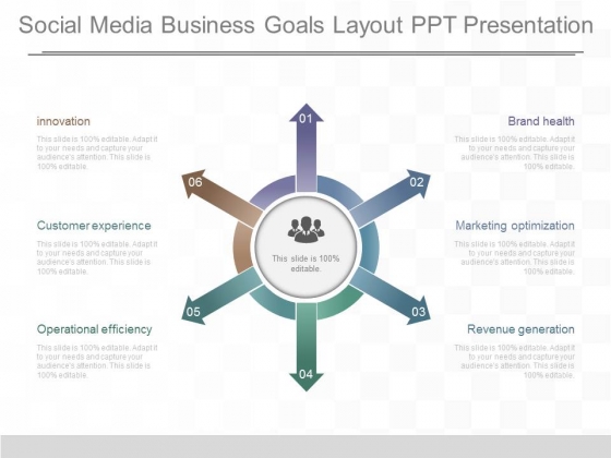 Social Media Business Goals Layout Ppt Presentation Social Media Business Goals Layout Ppt Presentation