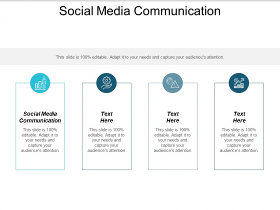 Social Media Communication Ppt PowerPoint Presentation Pictures Format Cpb