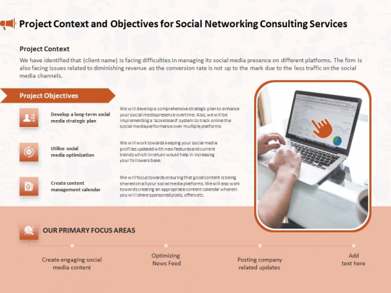 Social Media Consultancy Project Context And Objectives For Social Networking Consulting Services Formats PDF Social Media Consultancy Project Context And Objectives For Social Networking Consulting Services Formats PDF