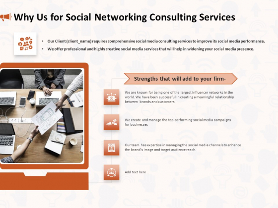 Social Media Consultancy Why Us For Social Networking Consulting Services Designs PDF Social Media Consultancy Why Us For Social Networking Consulting Services Designs PDF