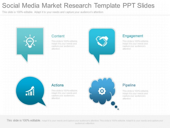 Social Media Market Research Template Ppt Slides