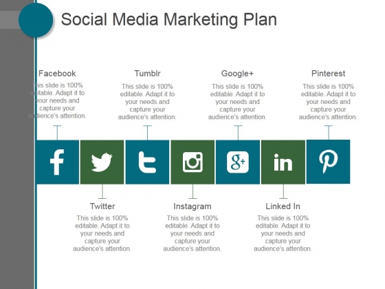 Social Media Marketing Plan Ppt PowerPoint Presentation Deck