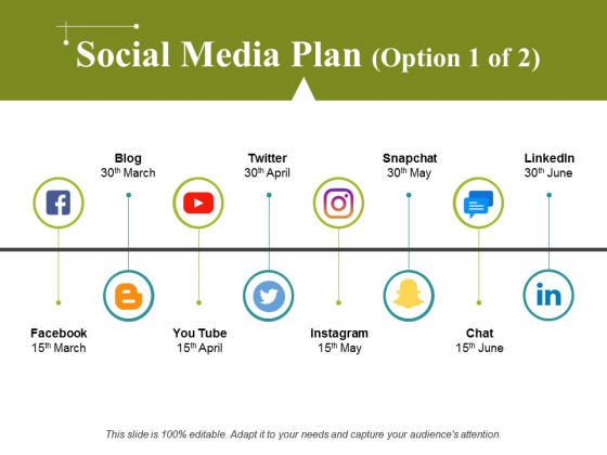 Social Media Plan Template 1 Ppt PowerPoint Presentation Ideas Graphics Pictures Social Media Plan Template 1 Ppt PowerPoint Presentation Ideas Graphics Pictures