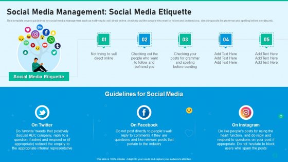 Social Network Playbook Social Media Management Social Media Etiquette Ppt Ideas Portrait PDF Social Network Playbook Social Media Management Social Media Etiquette Ppt Ideas Portrait PDF
