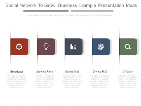 Social Network To Grow Business Example Presentation Ideas Social Network To Grow Business Example Presentation Ideas