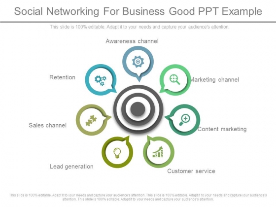 Social Networking For Business Good Ppt Example
