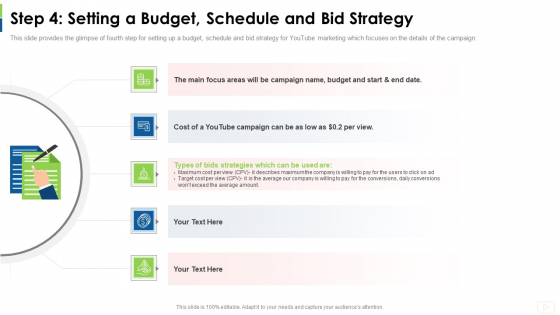 Social Platform As Profession Step 4 Setting A Budget Schedule And Bid Strategy Ppt Professional Gridlines PDF Social Platform As Profession Step 4 Setting A Budget Schedule And Bid Strategy Ppt Professional Gridlines PDF