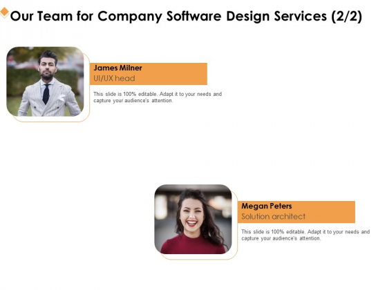 Software Development Our Team For Company Software Design Services Solution Template PDF Software Development Our Team For Company Software Design Services Solution Template PDF