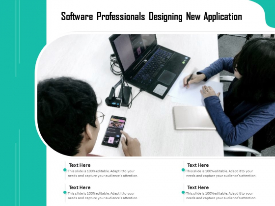 Software Professionals Designing New Application Ppt PowerPoint Presentation Professional Slide PDF