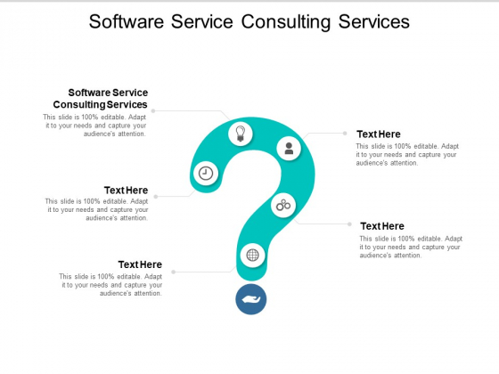 Software Service Consulting Services Ppt PowerPoint Presentation Portfolio Rules Cpb