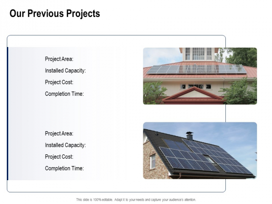 Solar Panel Maintenance Our Previous Projects Ppt Slides Graphic Images PDF Solar Panel Maintenance Our Previous Projects Ppt Slides Graphic Images PDF