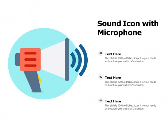 Sound Icon With Microphone Ppt PowerPoint Presentation Icon Objects Sound Icon With Microphone Ppt PowerPoint Presentation Icon Objects