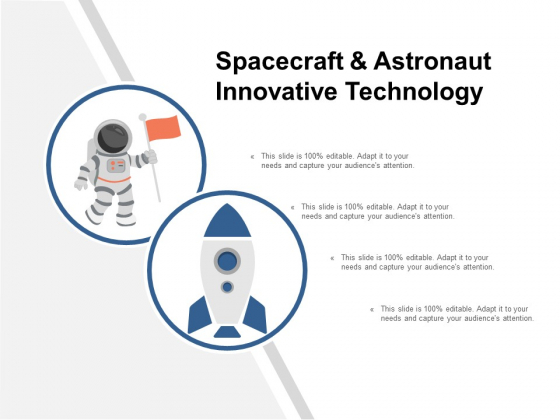 Spacecraft And Astronaut Innovative Technology Ppt PowerPoint Presentation Slides Microsoft