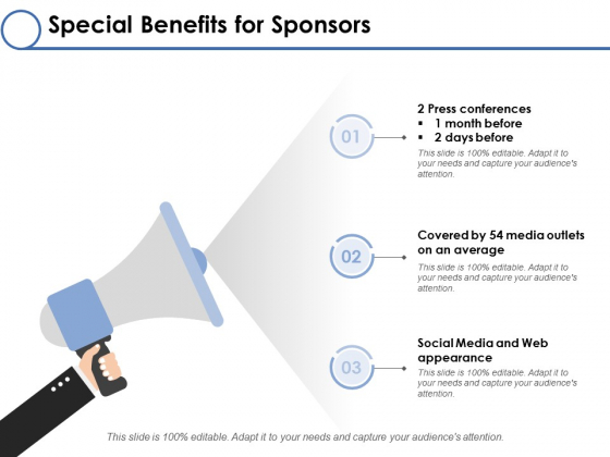 Special Benefits For Sponsors Ppt PowerPoint Presentation Layouts Backgrounds Special Benefits For Sponsors Ppt PowerPoint Presentation Layouts Backgrounds