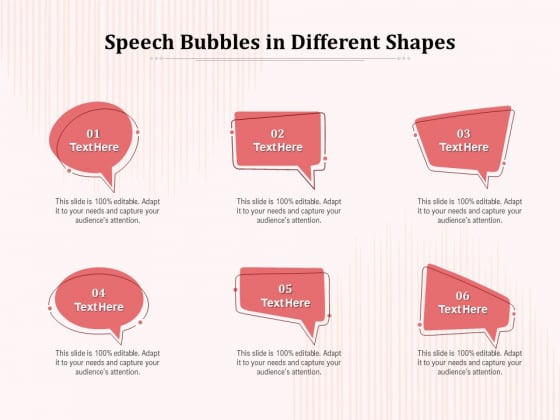 Speech Bubbles In Different Shapes Ppt PowerPoint Presentation Show Format Speech Bubbles In Different Shapes Ppt PowerPoint Presentation Show Format