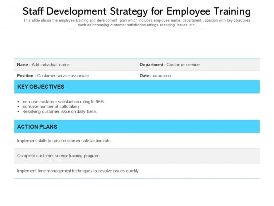 Staff Development Strategy For Employee Training Ppt PowerPoint Presentation Gallery Tips PDF Staff Development Strategy For Employee Training Ppt PowerPoint Presentation Gallery Tips PDF